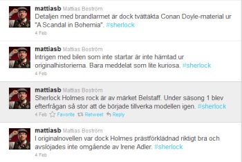 Tweets by Mattias Boström, @mattiasb